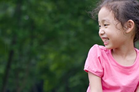 happy little girl の写真素材