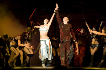 CHENGDU - FEB 2: The World Famous Dance Drama Notre Dame de Paris performed by Dance of the World...