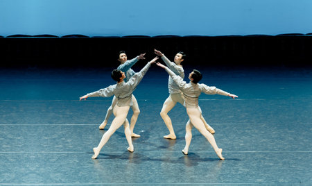 CHENGDU - JAN 5: The national ballet of china perform on stage at Jincheng theater.Jan 5, 2012 in...