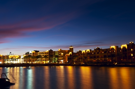 resort in beach in Hurghada,red seaのeditorial素材