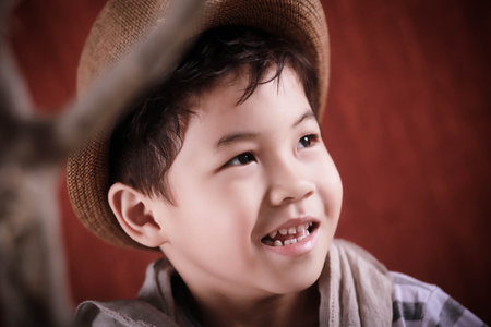 The little boyの写真素材