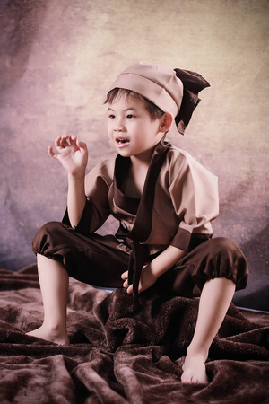 The little boyの写真素材