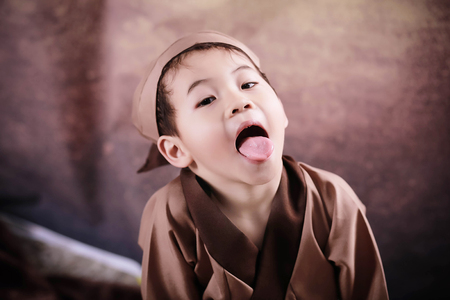 The little boyの写真素材