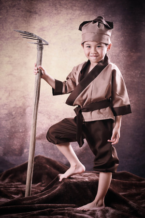 The little boyの写真素材