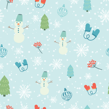 Christmas decoration background. Vector illustration with decorative elements. Merry Christmas theme.のイラスト素材