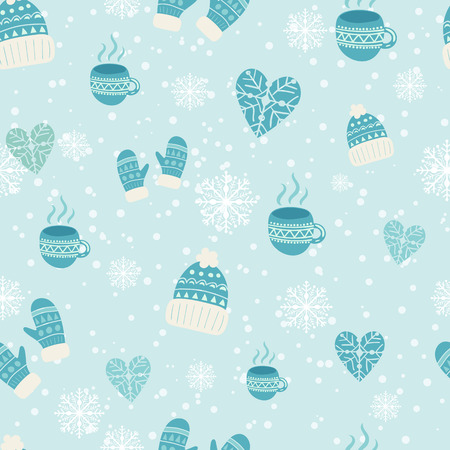 Christmas decoration background. Vector illustration with decorative elements. Merry Christmas theme.のイラスト素材