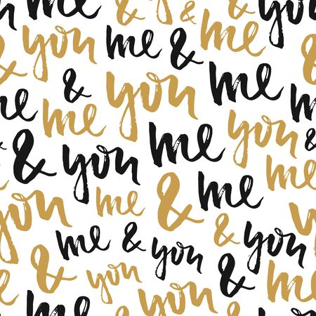 Hand drawn seamless vintage pattern. Vector background, retro style.のイラスト素材