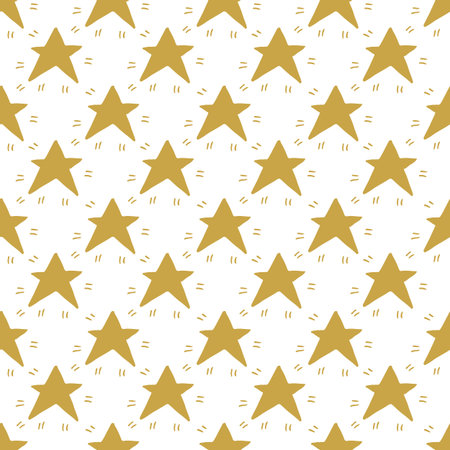 Hand drawn seamless vintage pattern. Vector background, retro style.のイラスト素材