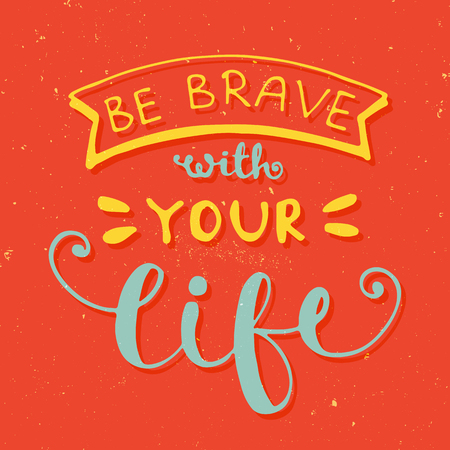 Vector calligraphy. Hand drawn lettering poster. Vintage typography card.のイラスト素材