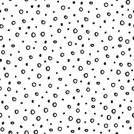 Seamless grunge vector pattern. Hand drawn background in sketch style. Paint with brush.のイラスト素材