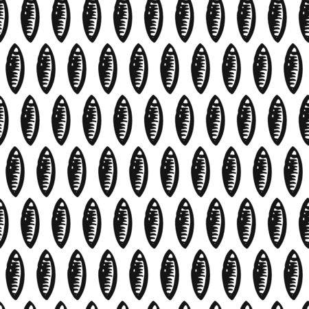 Seamless grunge vector pattern. Hand drawn background in sketch style. Paint with brush.のイラスト素材