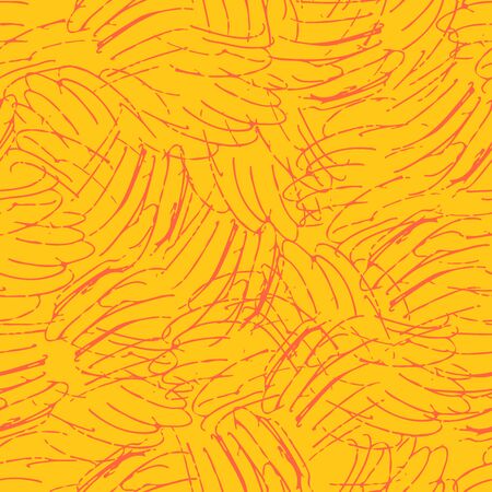 Seamless vector pattern. Hand drawn background in sketch style.のイラスト素材