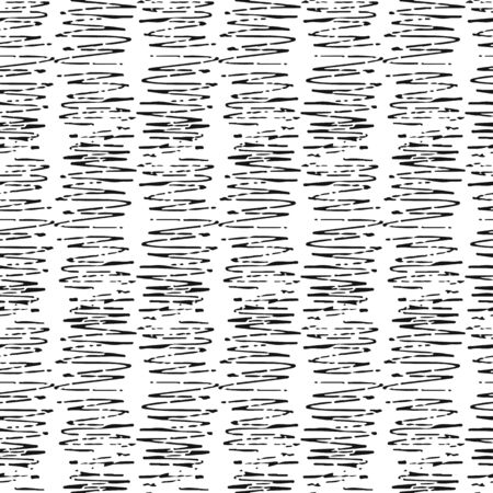 Seamless grunge vector pattern. Hand drawn background in sketch style.のイラスト素材