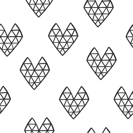 Heart patternのイラスト素材