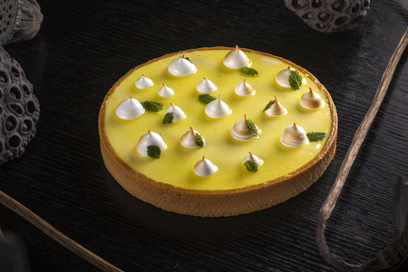 Lemon tartの写真素材