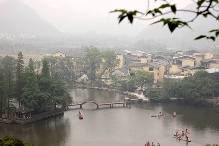 Reed Flute Caveの写真素材