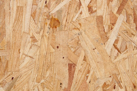 Close-up of press board also called partical board.の写真素材