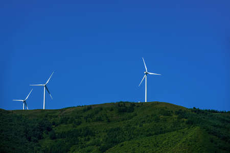New energy wind power generationの写真素材