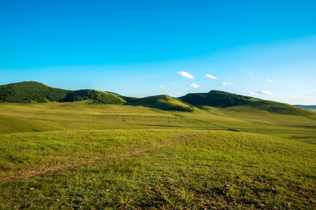 The beautiful prairies stretch as far as the eye can see