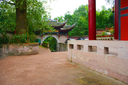 Baodingshan sceneryの写真素材