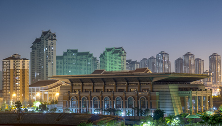 Night scene in Jimeiのeditorial素材