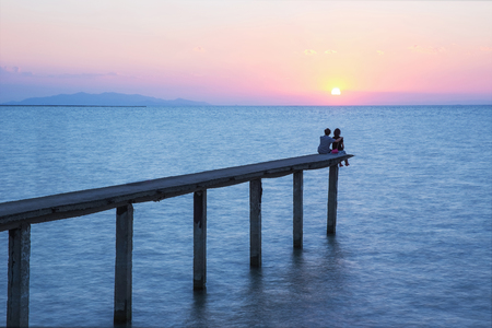 A panoramic view of the skyline of beaches and coastlines in Chinaの写真素材