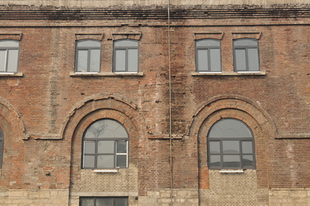 The old industrial factoryのeditorial素材