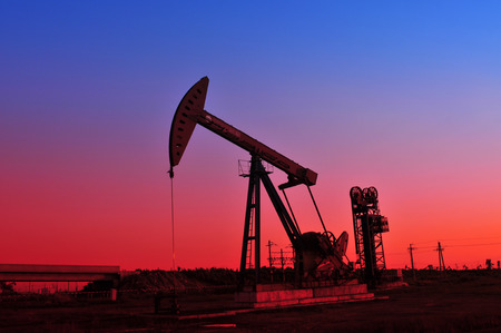 The oil pumpの写真素材