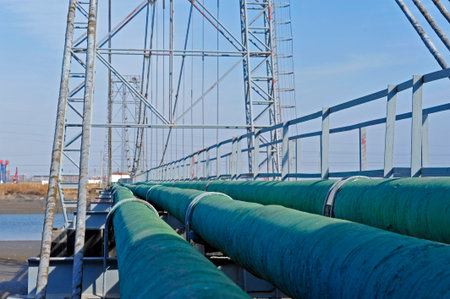 Oil pipelineの写真素材