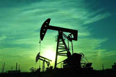 The oil pumpの写真素材