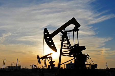 The oil pumpのeditorial素材