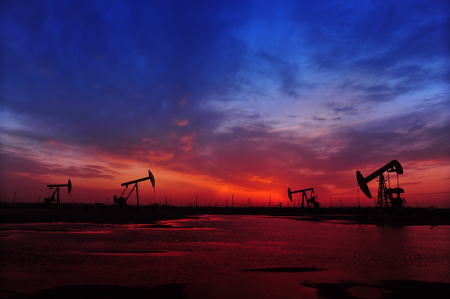 The oil pumpの写真素材