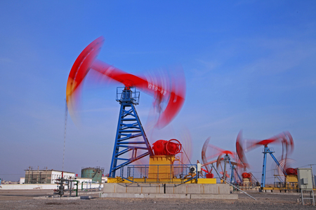 The oil pumpのeditorial素材