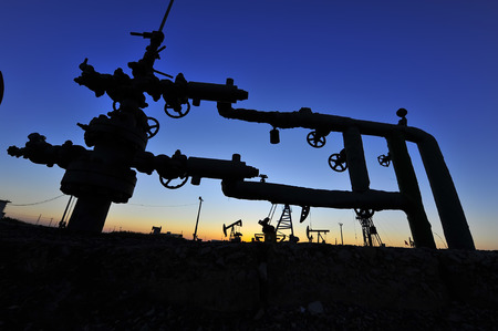 Valves and pipingの写真素材