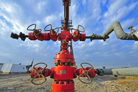 Valves and pipingの写真素材