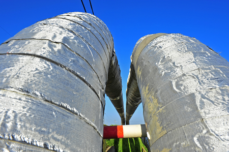 Valves and pipingの写真素材