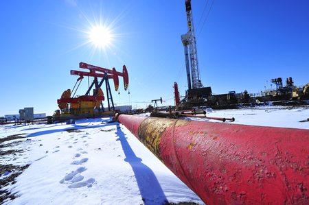 The oil pumpのeditorial素材