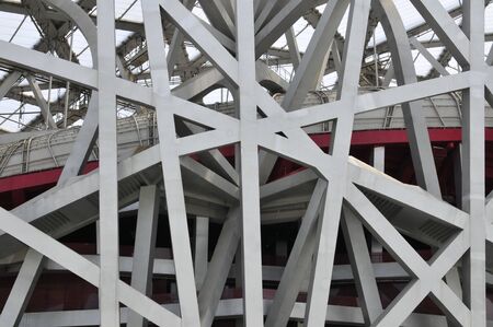 the bird's nest national stadiumのeditorial素材