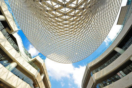 Geometric construction of steel structure