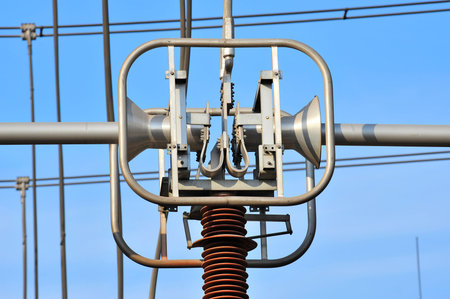 The substation electrical equipment