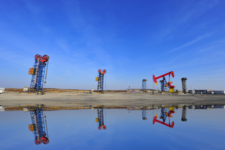 The oil pumpのeditorial素材