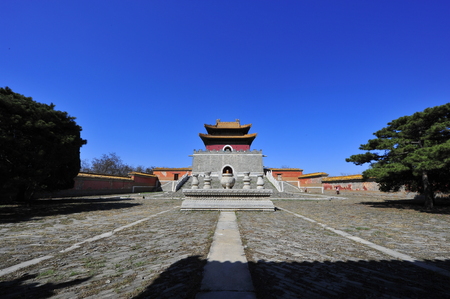 Ancient buildings in Chinaのeditorial素材