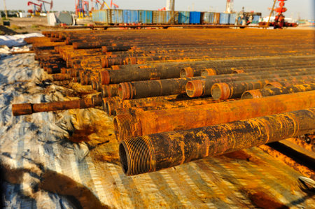 The rusty pipe