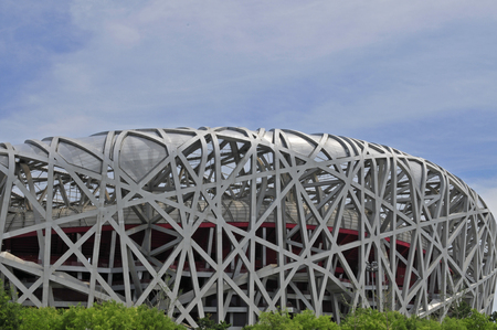 Beijing National Stadiumのeditorial素材