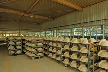 Ceramic products in the workshop productionのeditorial素材