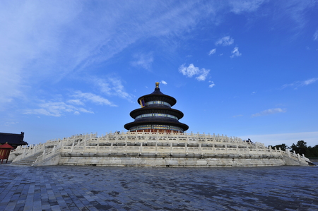 The temple of heaven parkのeditorial素材