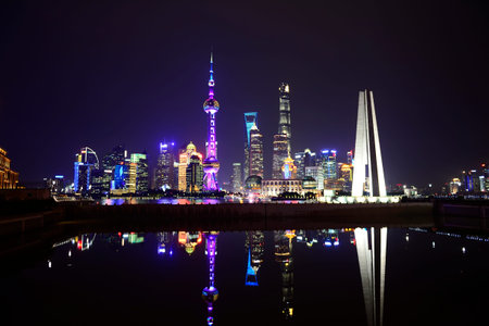 Shanghai world financial center skyscrapers