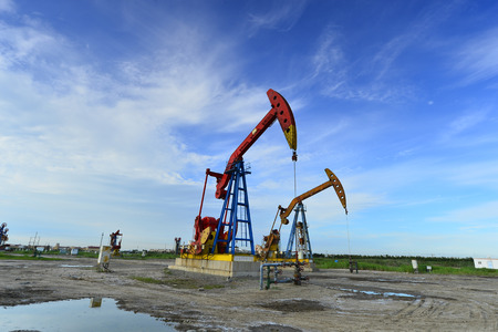 The oil pumpのeditorial素材