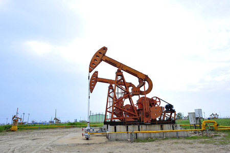 The oil pumpの写真素材