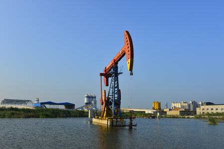 The oil pumpのeditorial素材
